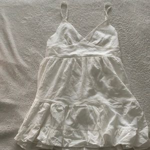 Forever 21 white spaghetti-strap dress